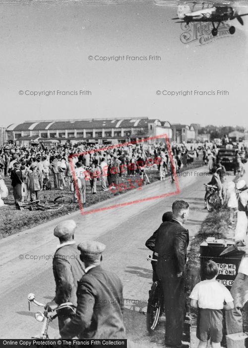 Photo of Kenley, The Airfield, Gloster Gauntlet Taking Off c.1930
