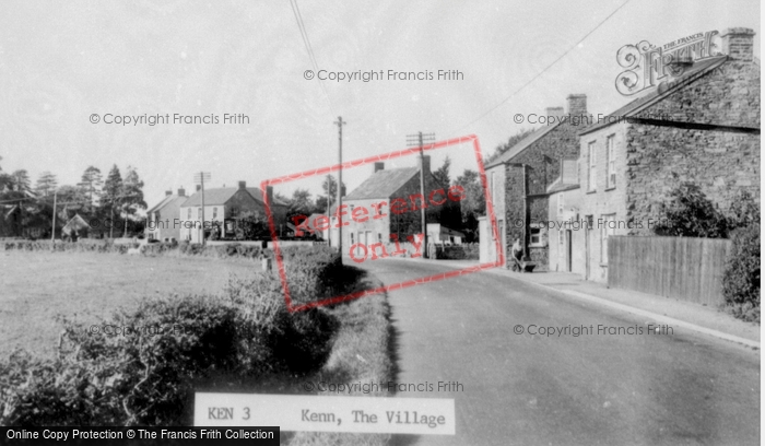 Photo of Kenn, The Village c.1955