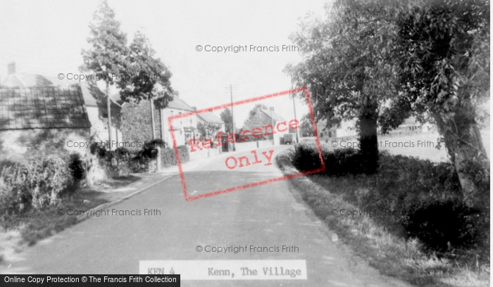 Photo of Kenn, The Village c.1955