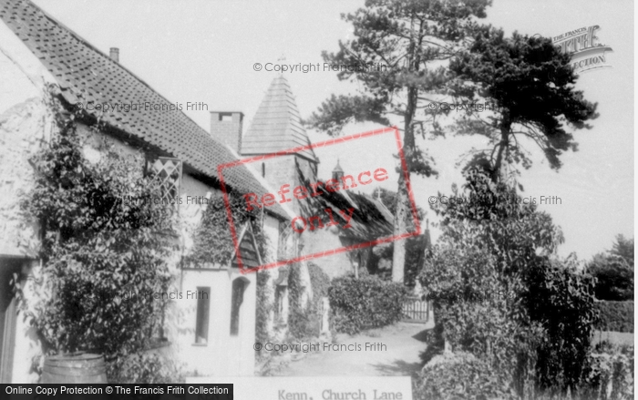 Photo of Kenn, The Village c.1955