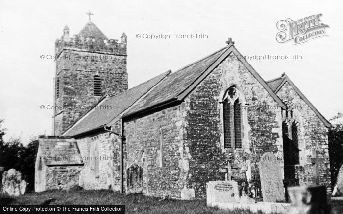 Photo of Kennerleigh, St John The Baptist's Church c.1960