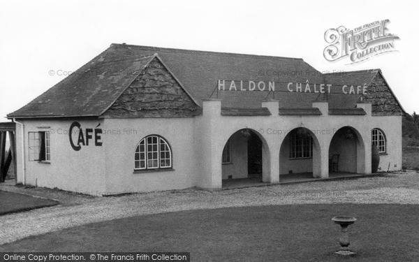 Photo of Kennford, Haldon Chalet Cafe c.1935