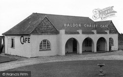 Haldon Chalet Cafe c.1935, Kennford
