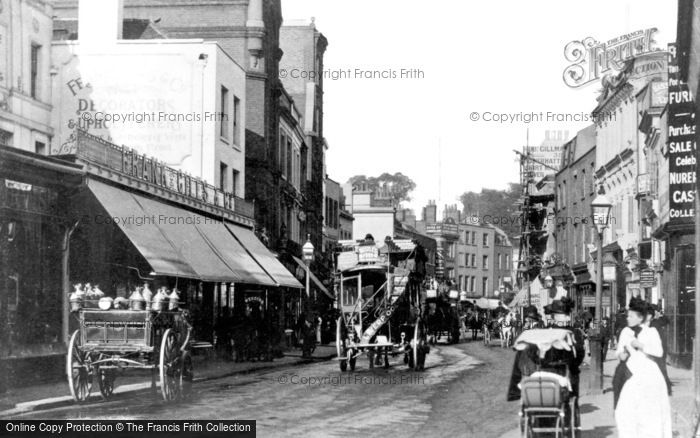 Photo of Kensington, High Street 1893