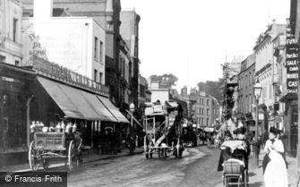 Kensington, High Street 1893