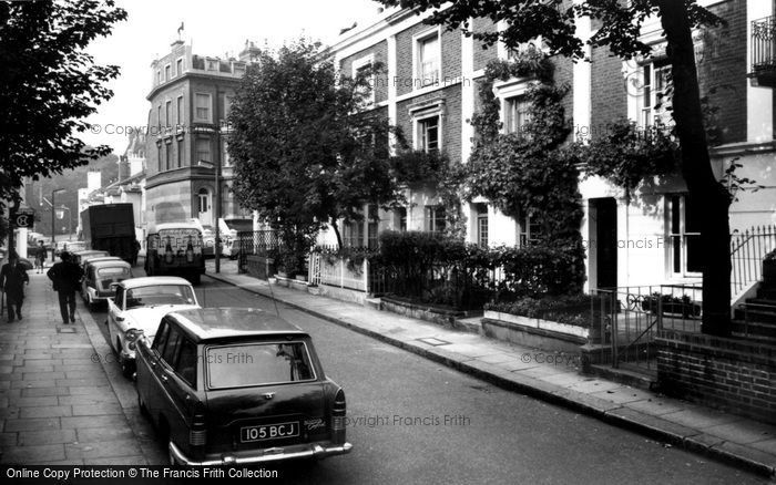 Photo of Kensington, Holland Street c1965