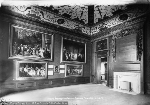 Photo of Kensington, Kensington Palace, Presence Chamber 1899