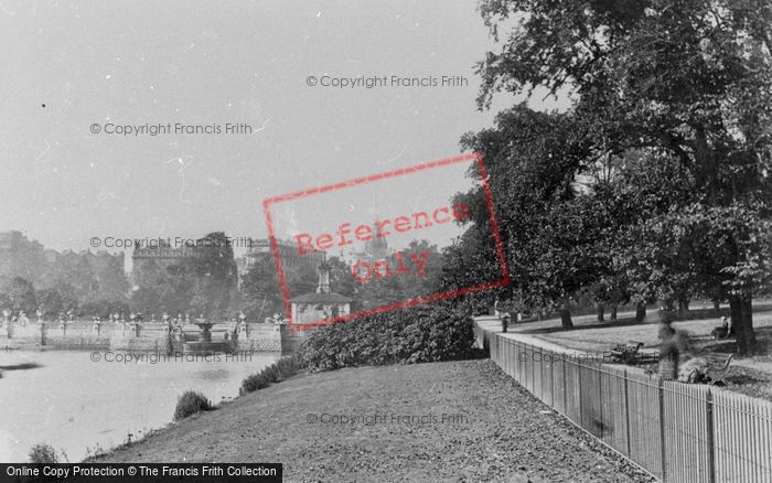 Photo of Kensington, Kensington Park Fountains c.1890