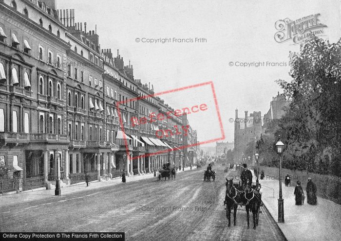 Photo of Kensington, Prince's Gate c.1895