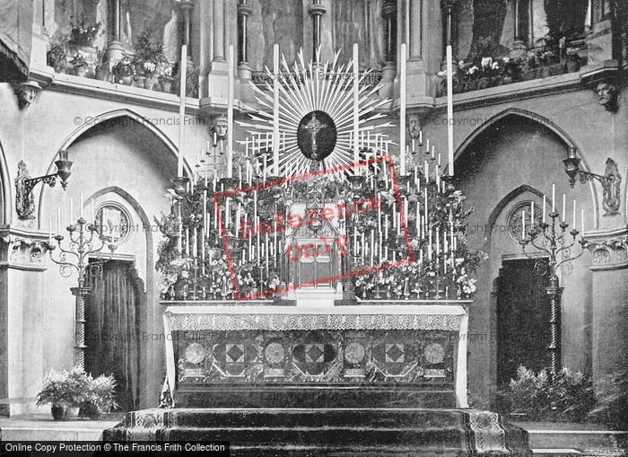 Photo of Kensington, Pro Cathedral, The High Altar c.1895