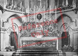 Pro-Cathedral, The High Altar c.1895, Kensington