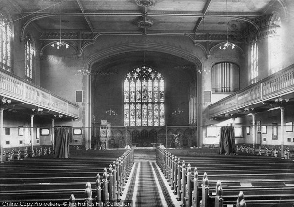 Photo of Kensington, St Barnabas Church Interior 1904