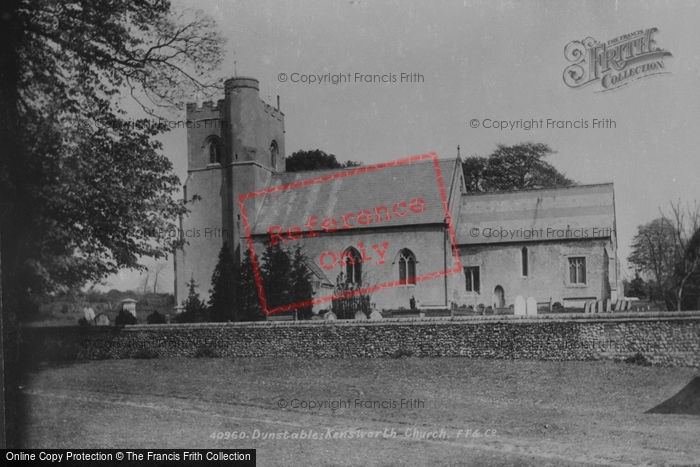 Photo of Kensworth, Church Of St Mary The Virgin 1898