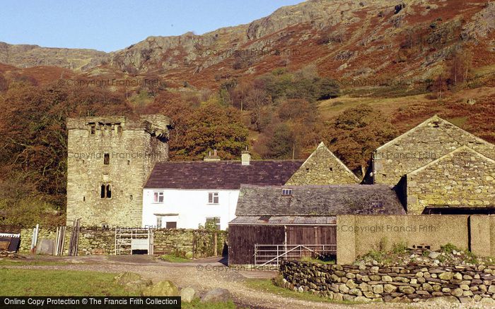Photo of Kentmere, 14th Century Pele Tower At Kentmere Hall Farm c.1975