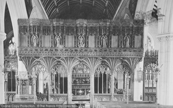 Photo of Kenton, Church Interior 1907
