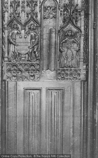 Photo of Kenton, Church,  Old Door 1907