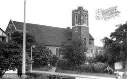 St Mary The Virgin Church c.1960, Kenton