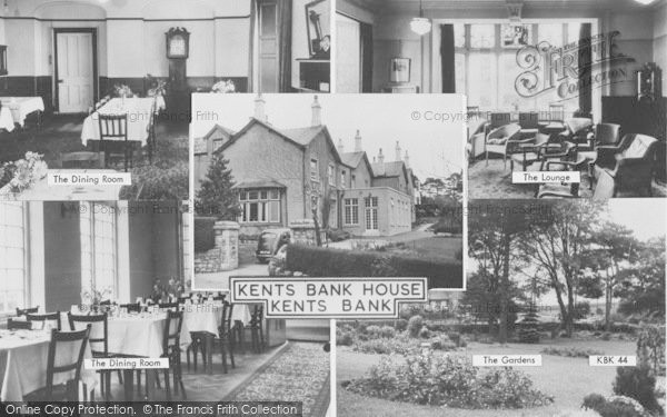 Photo of Kents Bank, Kents Bank House Composite c.1955