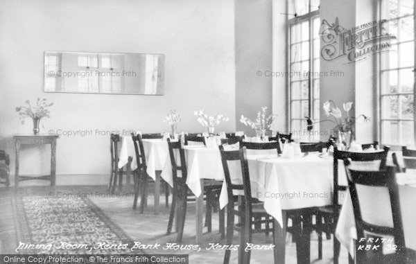 Photo of Kents Bank, The Dining Room, Abbot Hall c.1955
