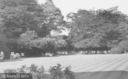 The Front Lawn, Abbot Hall c.1955, Kents Bank