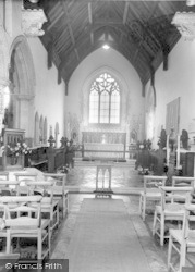 Church Interior c.1955, Kersey