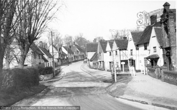 Photo of Kersey, Main Street c.1955