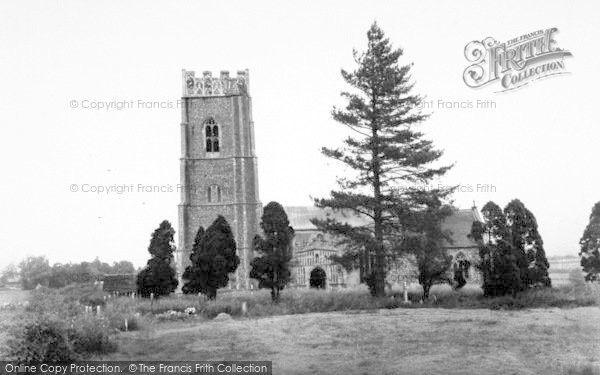 Photo of Kersey, The Church c.1965