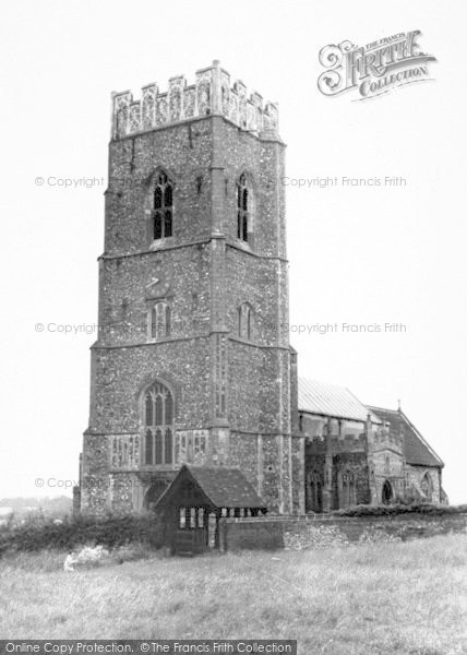 Photo of Kersey, The Church c.1965