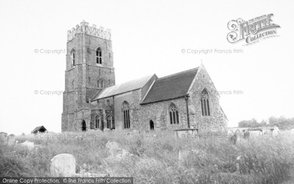 Photo of Kersey, The Church c.1965