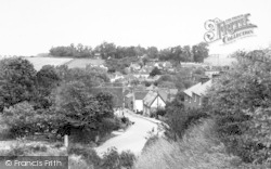 Village From The Church c.1960, Kersey