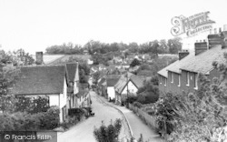 Village From The Church c.1965, Kersey