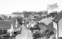 Village From The Church c.1965, Kersey