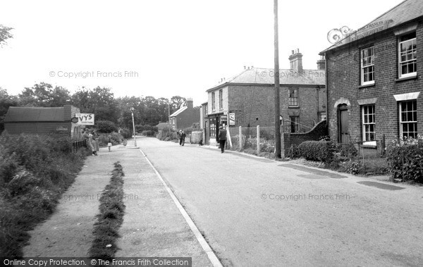 Photo of Kessingland, Church Road c.1955