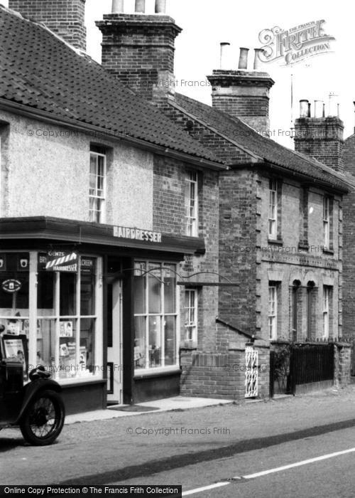 Photo of Kessingland, High Street, Hairdresser c.1955