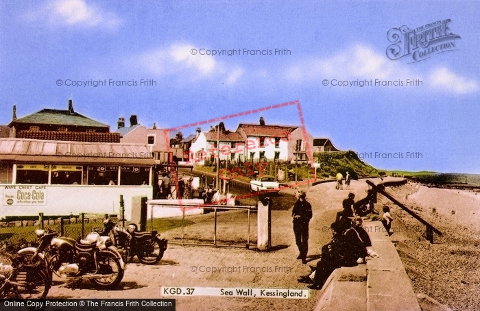 Photo of Kessingland, Sea Wall c.1960