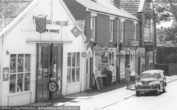 Photo of Kessingland, Shops, Lowestoft Road c.1965