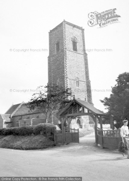 Photo of Kessingland, St Edmund's Church c.1955