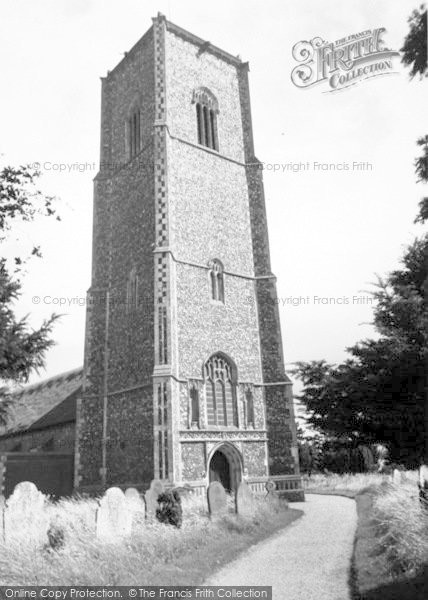 Photo of Kessingland, The Church From The Lychgate c.1955