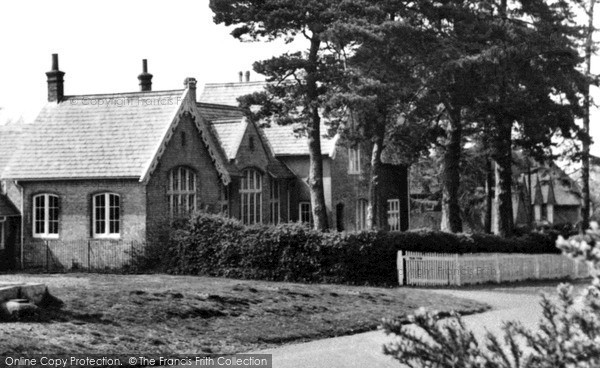 Photo of Keston, School And Village Hall c.1955