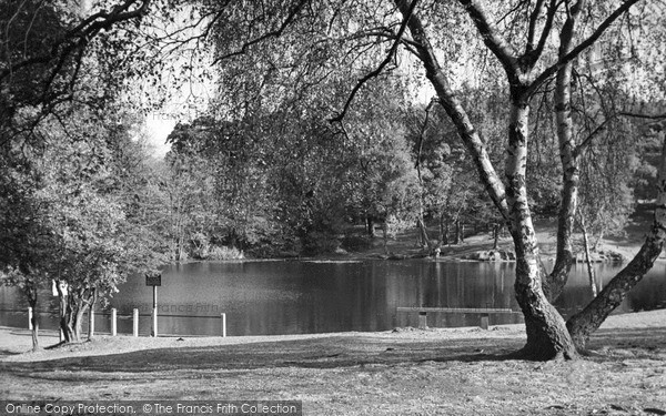 Photo of Keston, The Fish Ponds c.1955