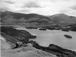 And Derwentwater From Cat Bells c.1955, Keswick