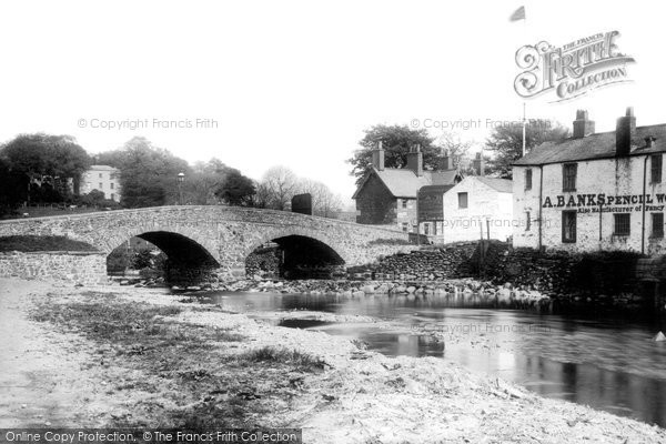 Photo of Keswick, Bridge And Greta Hall 1889