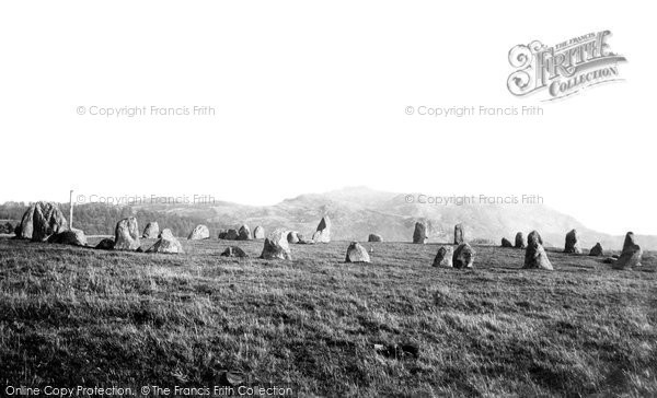 Photo of Keswick, Castlerigg, Druid Circle 1895