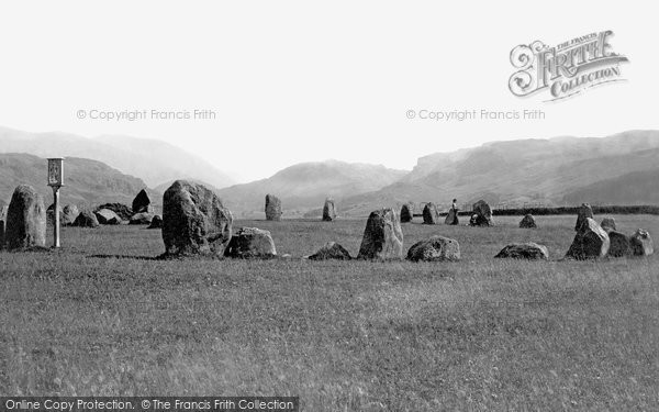 Photo of Keswick, Castlerigg Stone Circle 1889