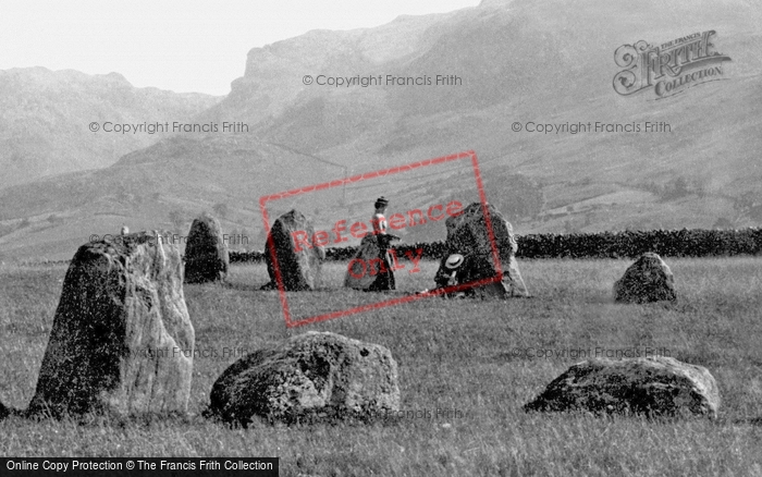 Photo of Keswick, Castlerigg Stone Circle 1889