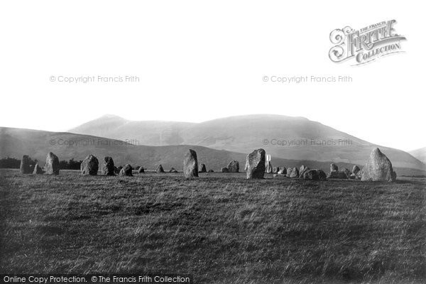 Photo of Keswick, Castlerigg, Stone Circle 1895
