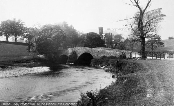 Photo of Keswick, Derwent Bridge And Tower Hotel 1889