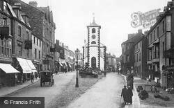 Main Street And Town Hall c.1925, Keswick