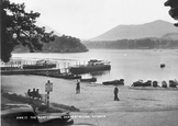The Boat Landing, Derwentwater c.1955, Keswick