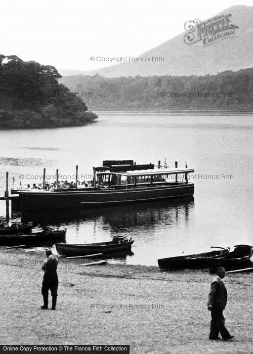 Photo of Keswick, The Boat Landing, Derwentwater c.1955